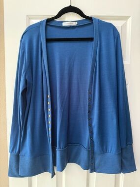 Nenona - Blue Open Cardigan Sweater